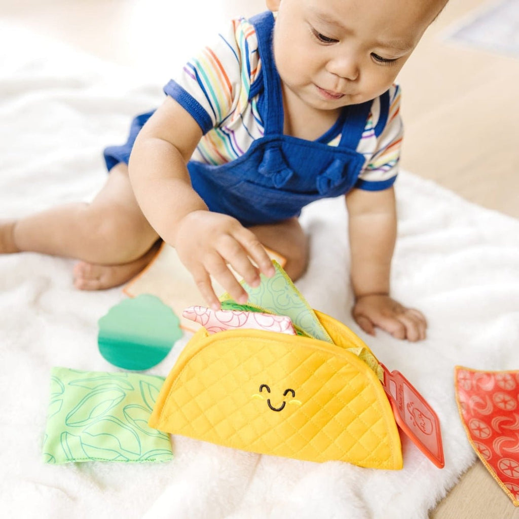 Melissa & Doug Touch & Feel Taco Soft Toy - Baby&More