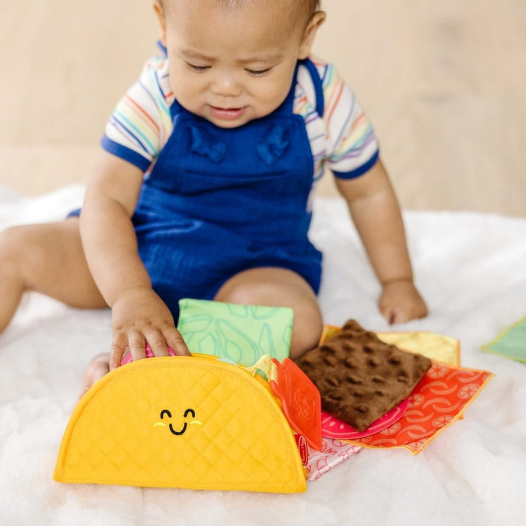 Melissa & Doug Touch & Feel Taco Soft Toy - Baby&More