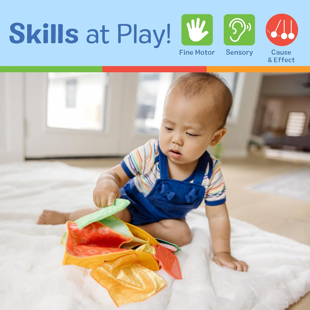 Melissa & Doug Touch & Feel Taco Soft Toy - Baby&More