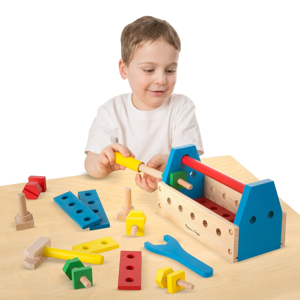 Melissa & Doug Wooden Take - Along Tool Kit Playset - Baby&More