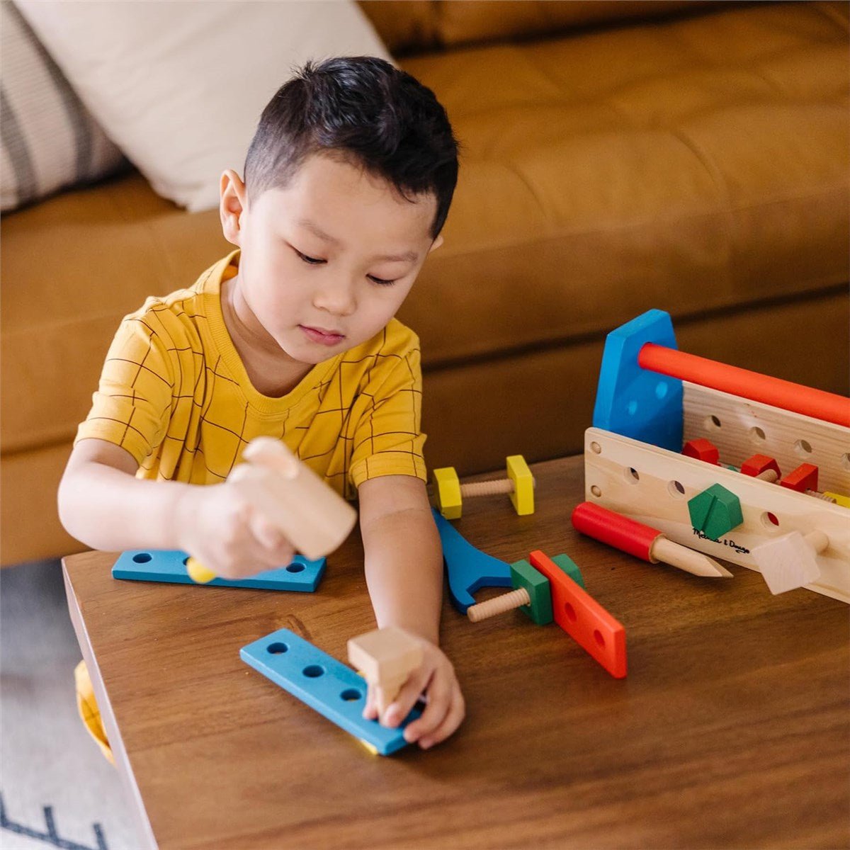 Melissa & Doug Wooden Take - Along Tool Kit Playset - Baby&More