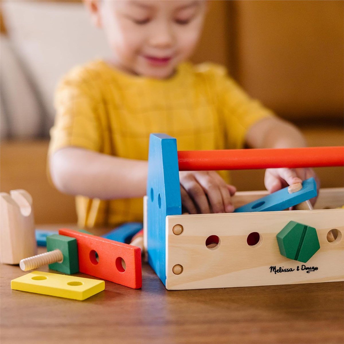 Melissa & Doug Wooden Take - Along Tool Kit Playset - Baby&More