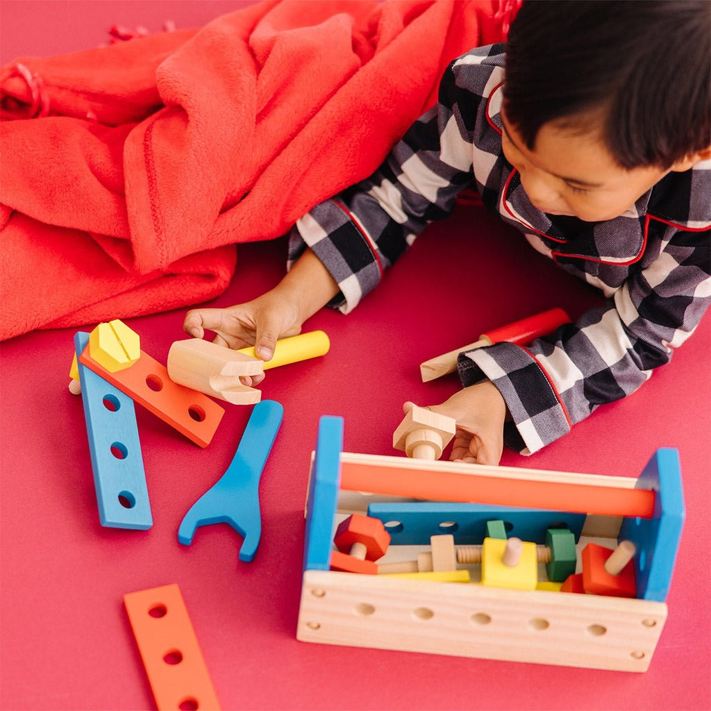 Melissa & Doug Wooden Take - Along Tool Kit Playset - Baby&More