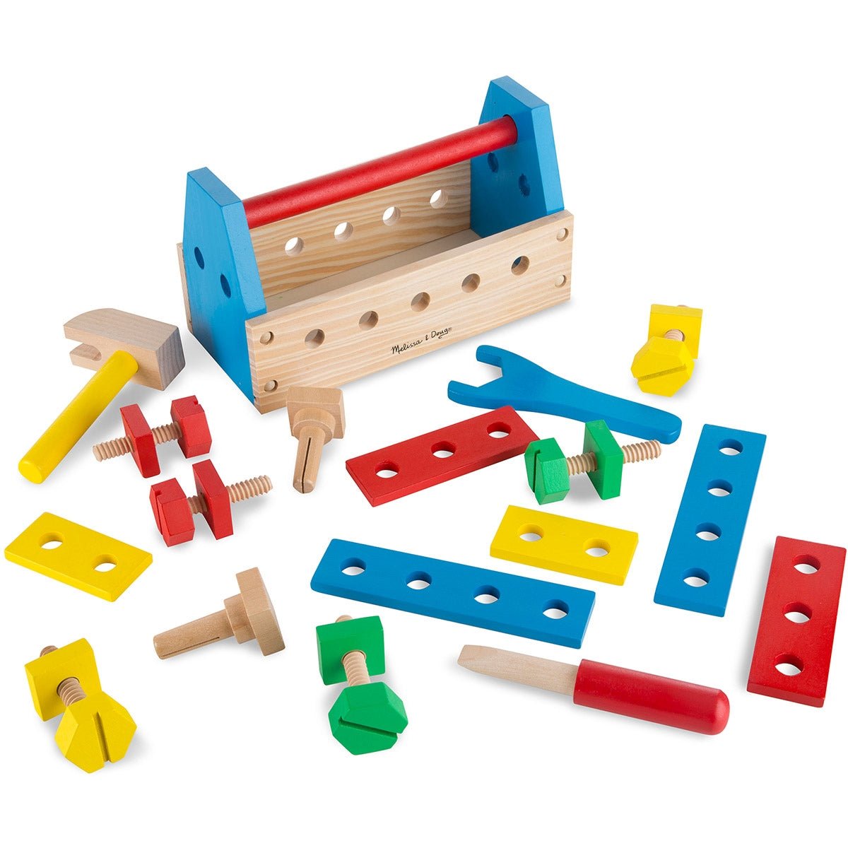 Melissa & Doug Wooden Take - Along Tool Kit Playset - Baby&More