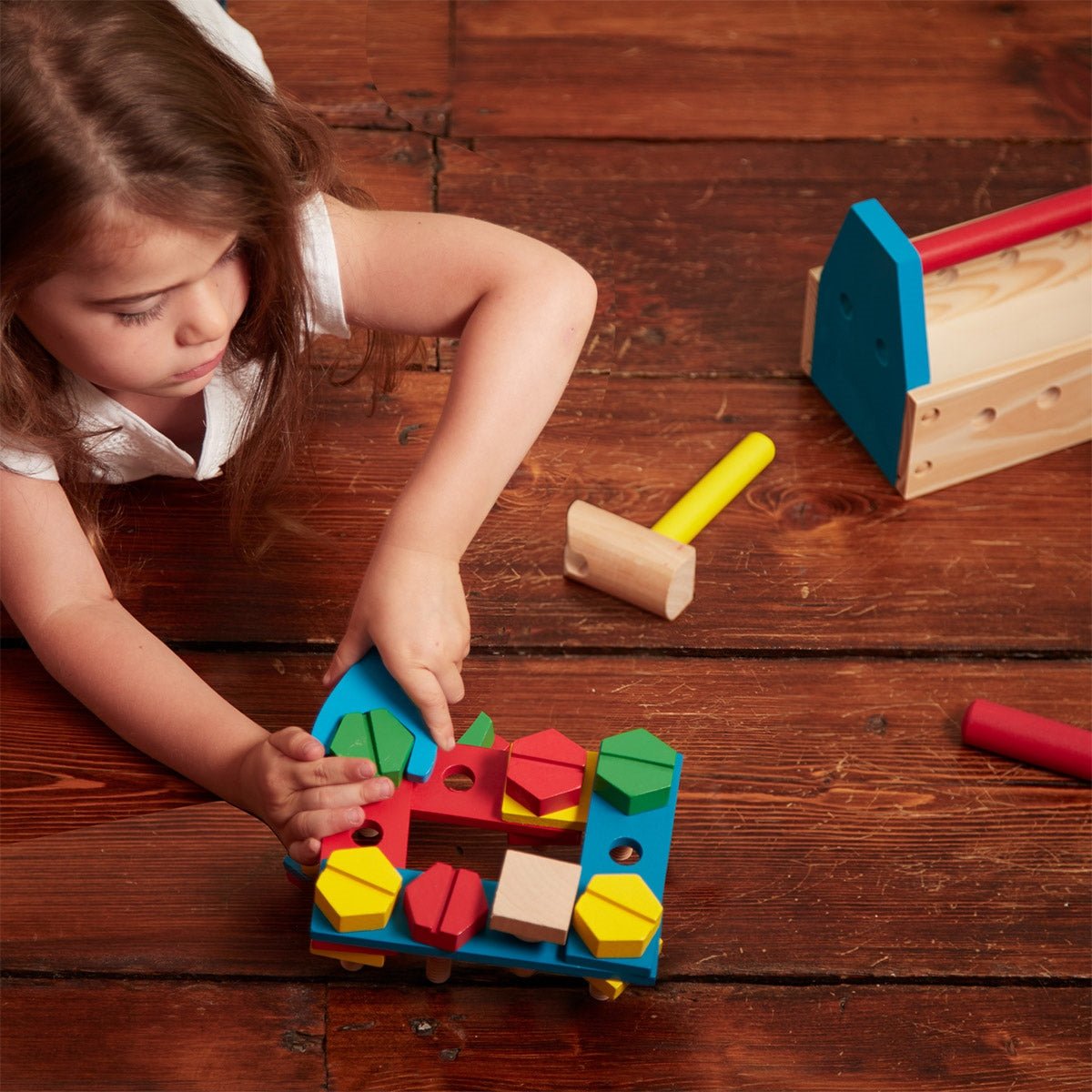 Melissa & Doug Wooden Take - Along Tool Kit Playset - Baby&More