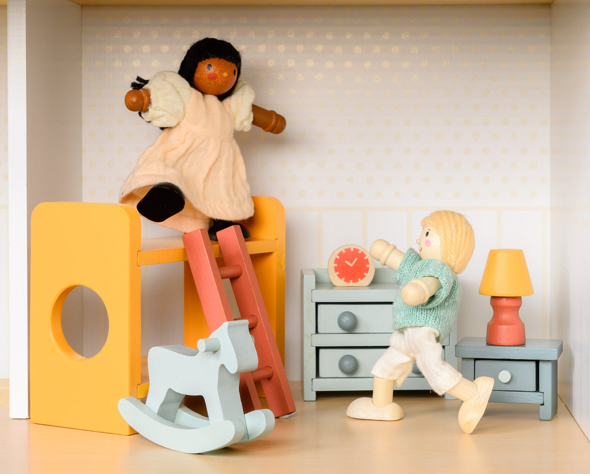 Mentari Wooden Dolls House Furniture Set - Playroom - Baby&More