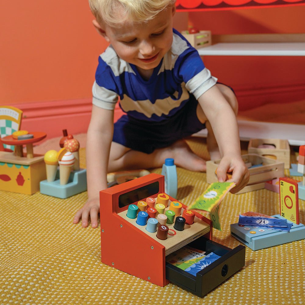 Mentaro Wooden Till - Baby&More