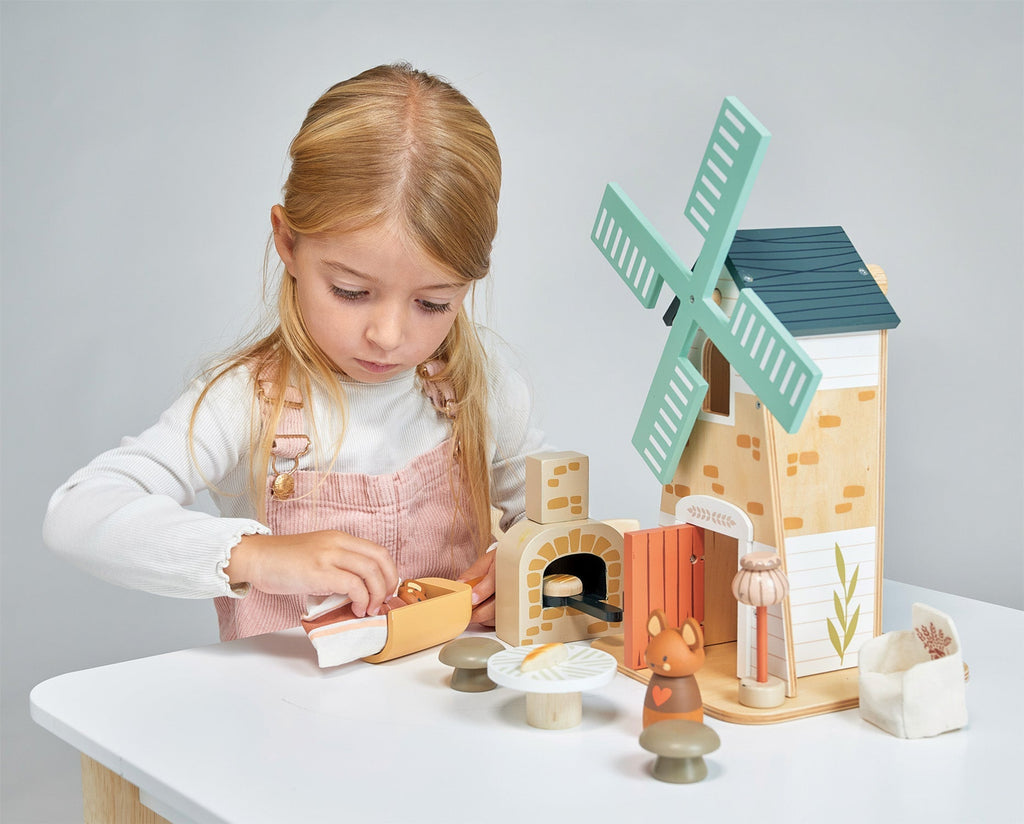 Merrywood Tales Penny Windmill Wooden Playset - Baby&More