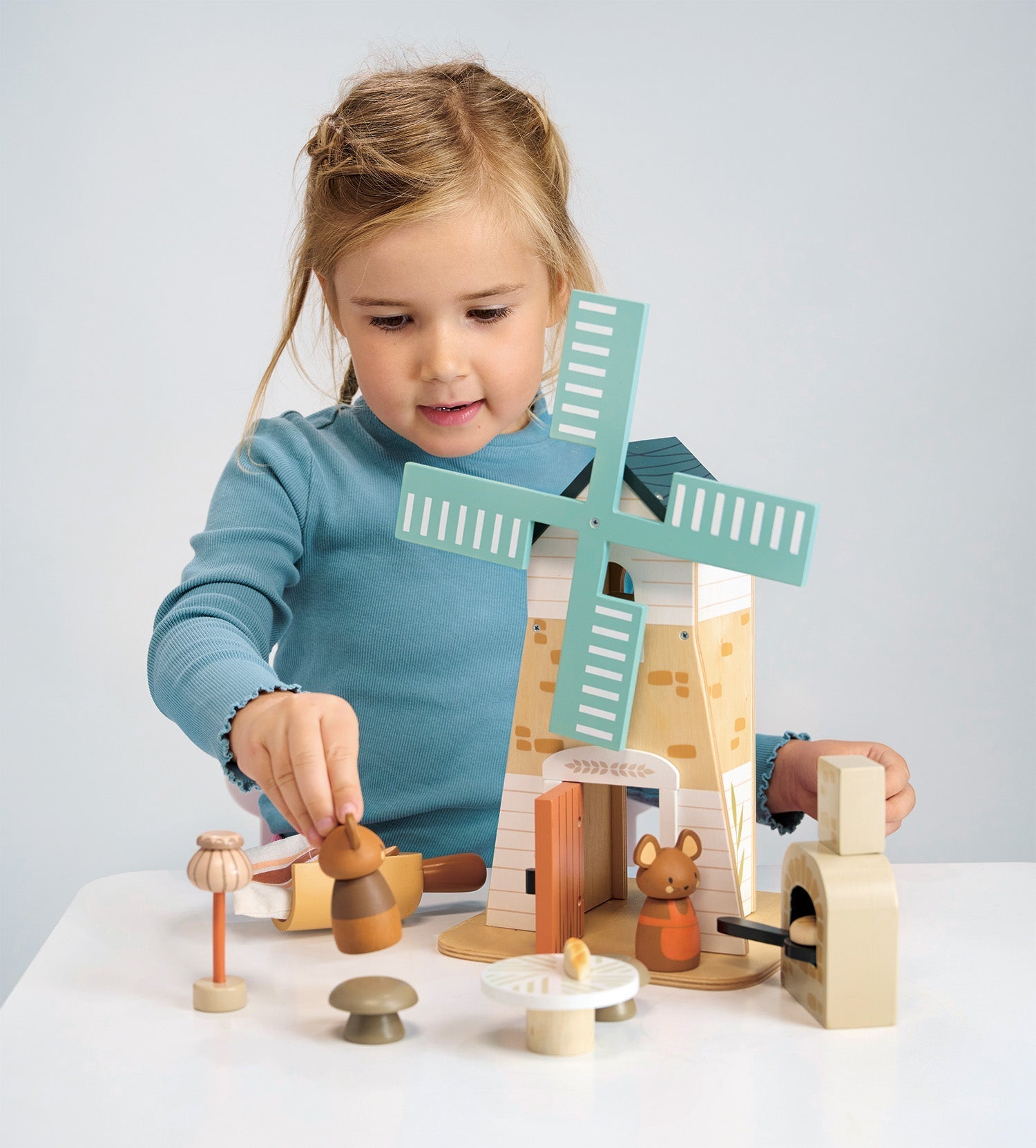 Merrywood Tales Penny Windmill Wooden Playset - Baby&More