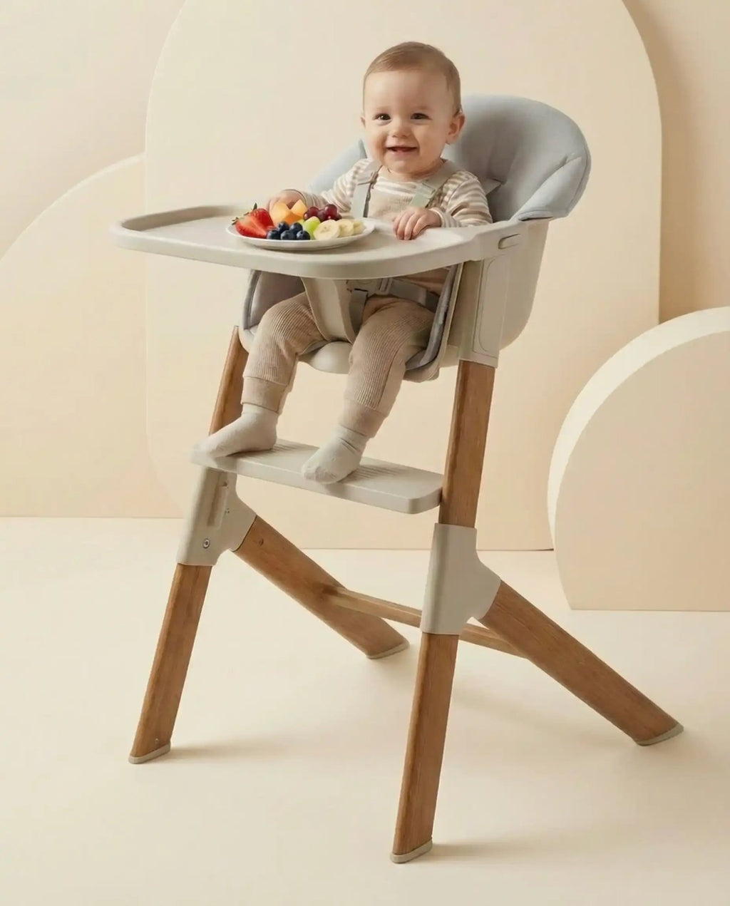 MICO Baby & Toddler Highchair - Beige - Baby&More