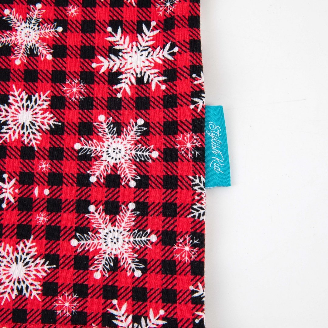 Milkymoon Tartan Snowflake Stylish Kid Top - Baby&More