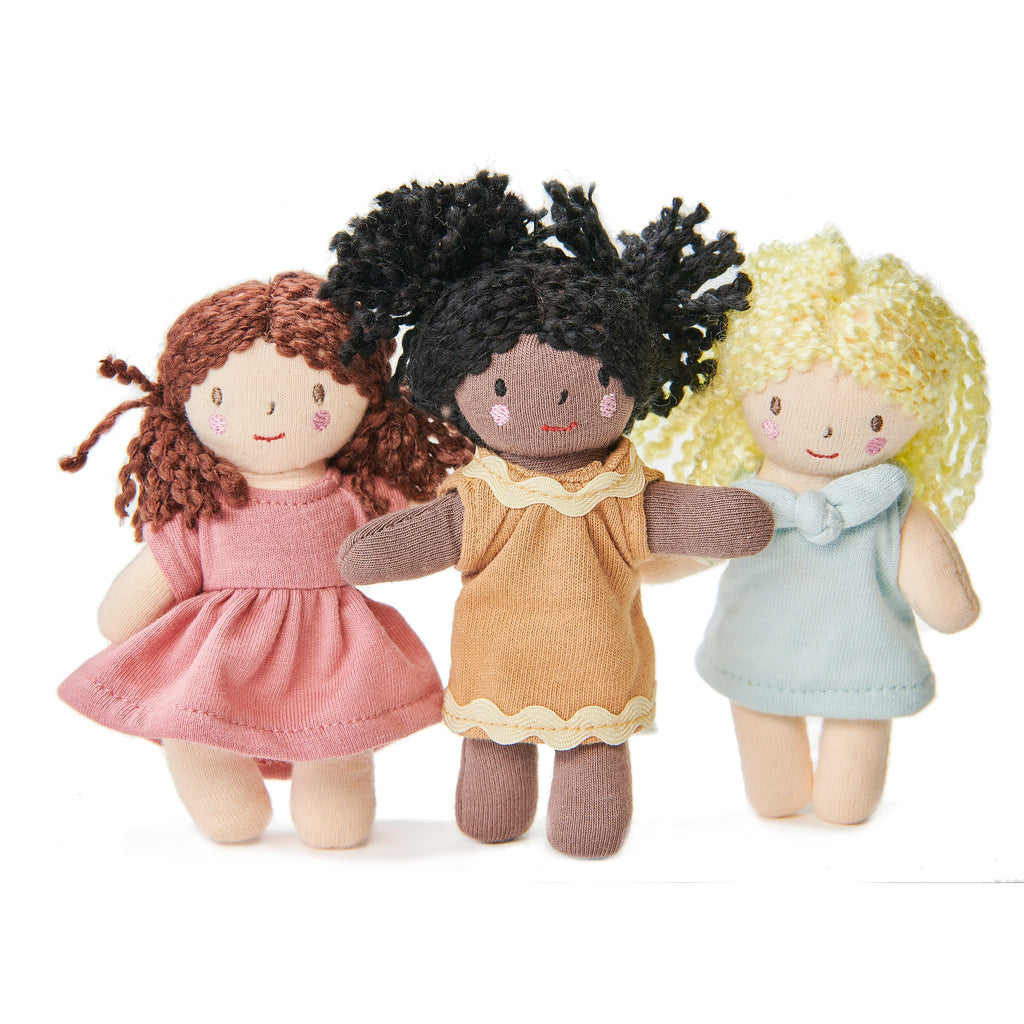 ThreadBear Design Mini Dolls Gift Set of 3 + Gift Box