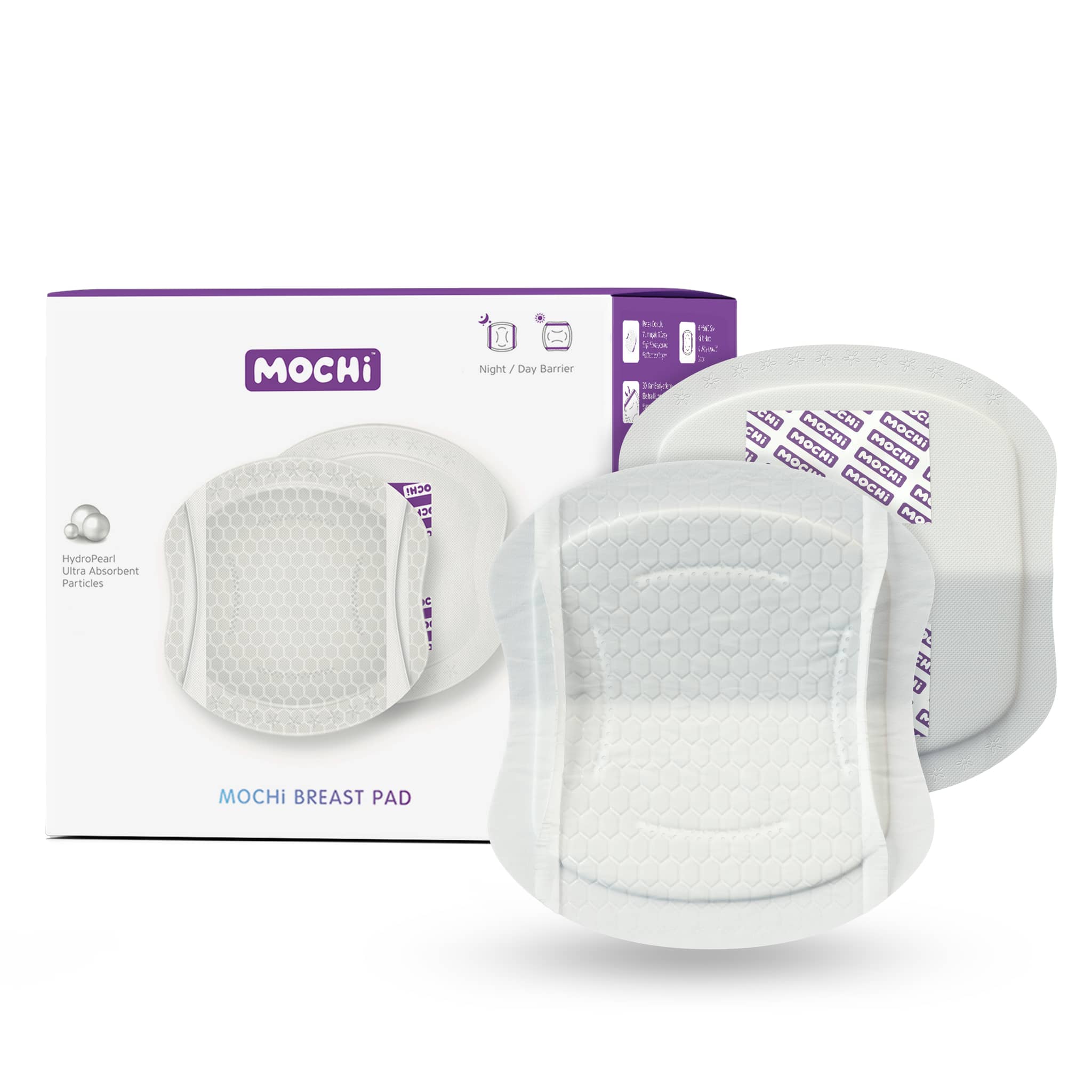 MOCHi Breast Pads Ultra Absorbent - Baby&More