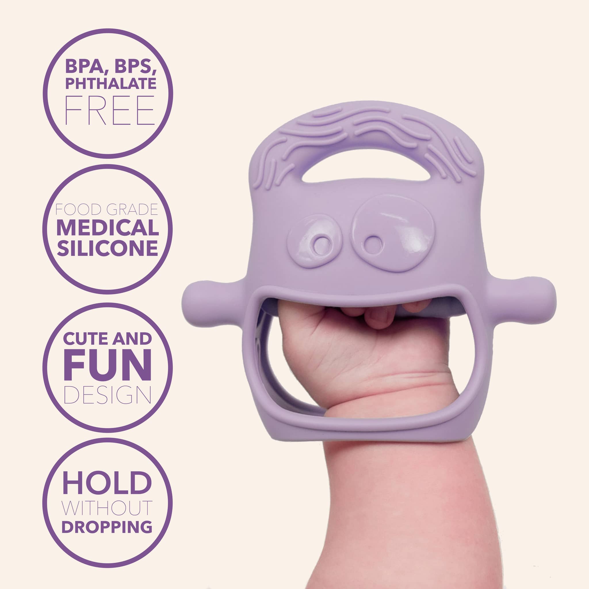 MOCHi Silicone Teething Mitten - Various Colours - Baby&More