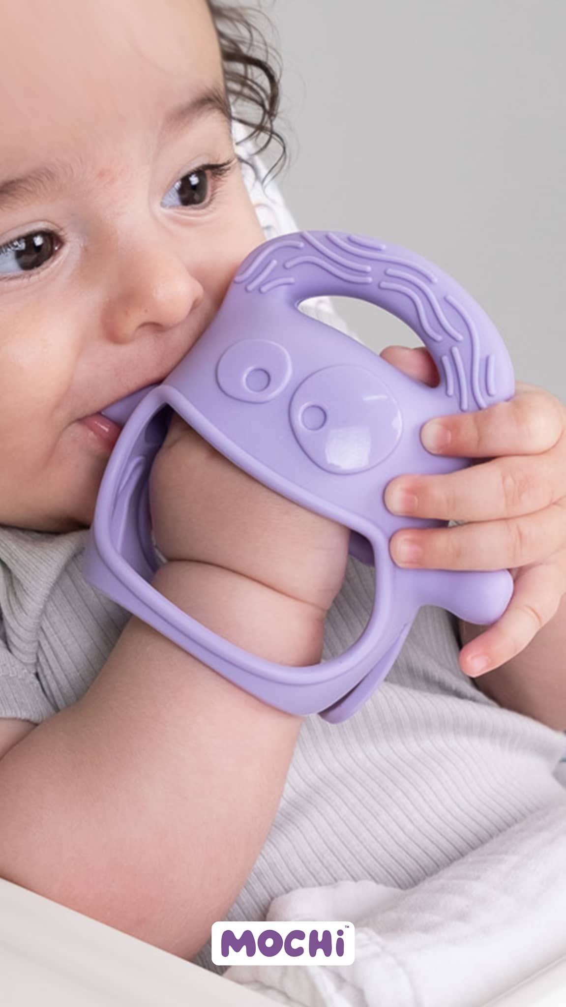 MOCHi Silicone Teething Mitten - Various Colours - Baby&More