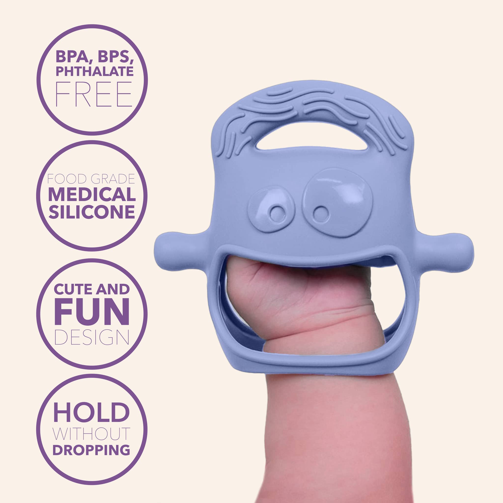 MOCHi Silicone Teething Mitten - Various Colours - Baby&More