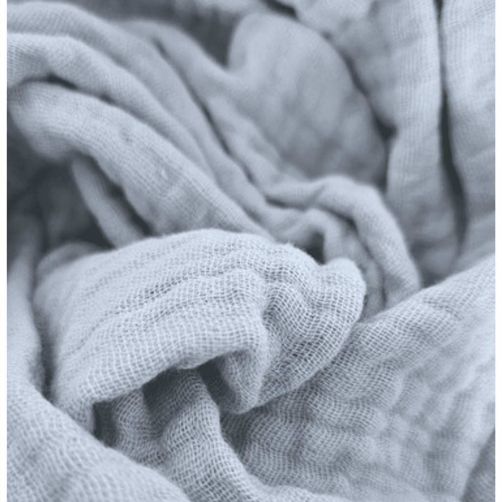 Mohair Soft Feeding Blanket - Blue - Baby&More