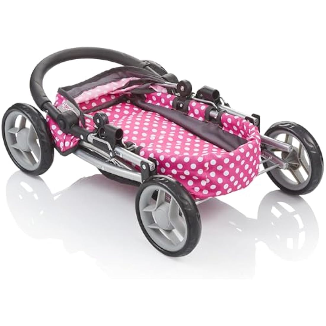 Molly Dolly My First Dolls Pram - Pink Spot - Baby&More