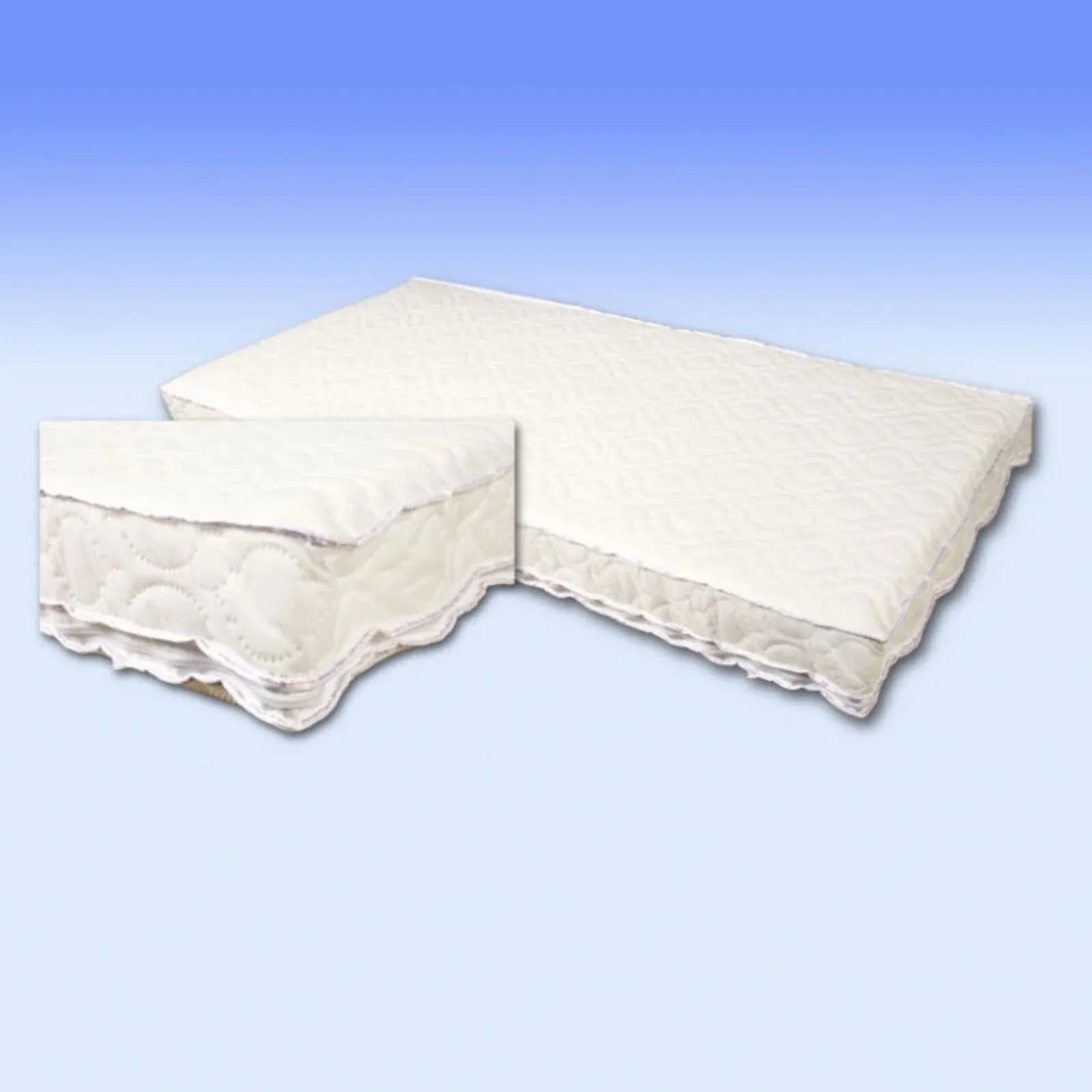 Mollydoo Cot Mattress with Sprung Inner - 120 x 60cm - Baby&More