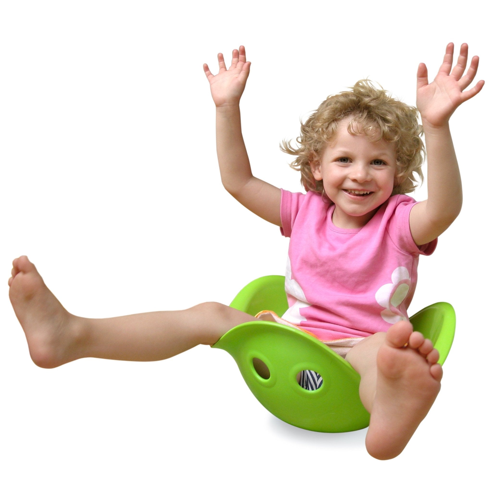 MOLUK Bilibo Green - Rocking & Spinning Toy - Baby&More