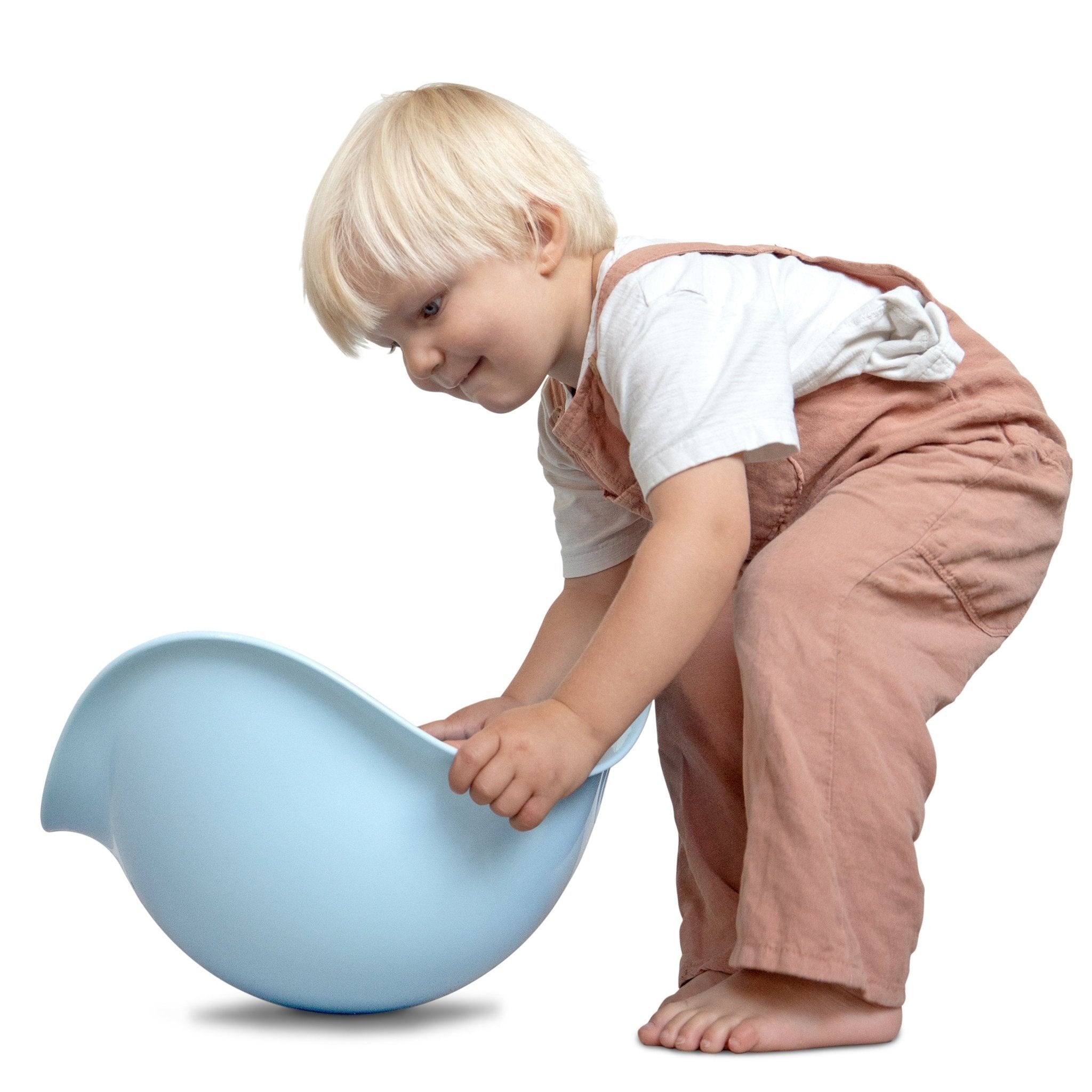 MOLUK Bilibo - Ice Blue - Rocking & Spinning Toy - Baby&More