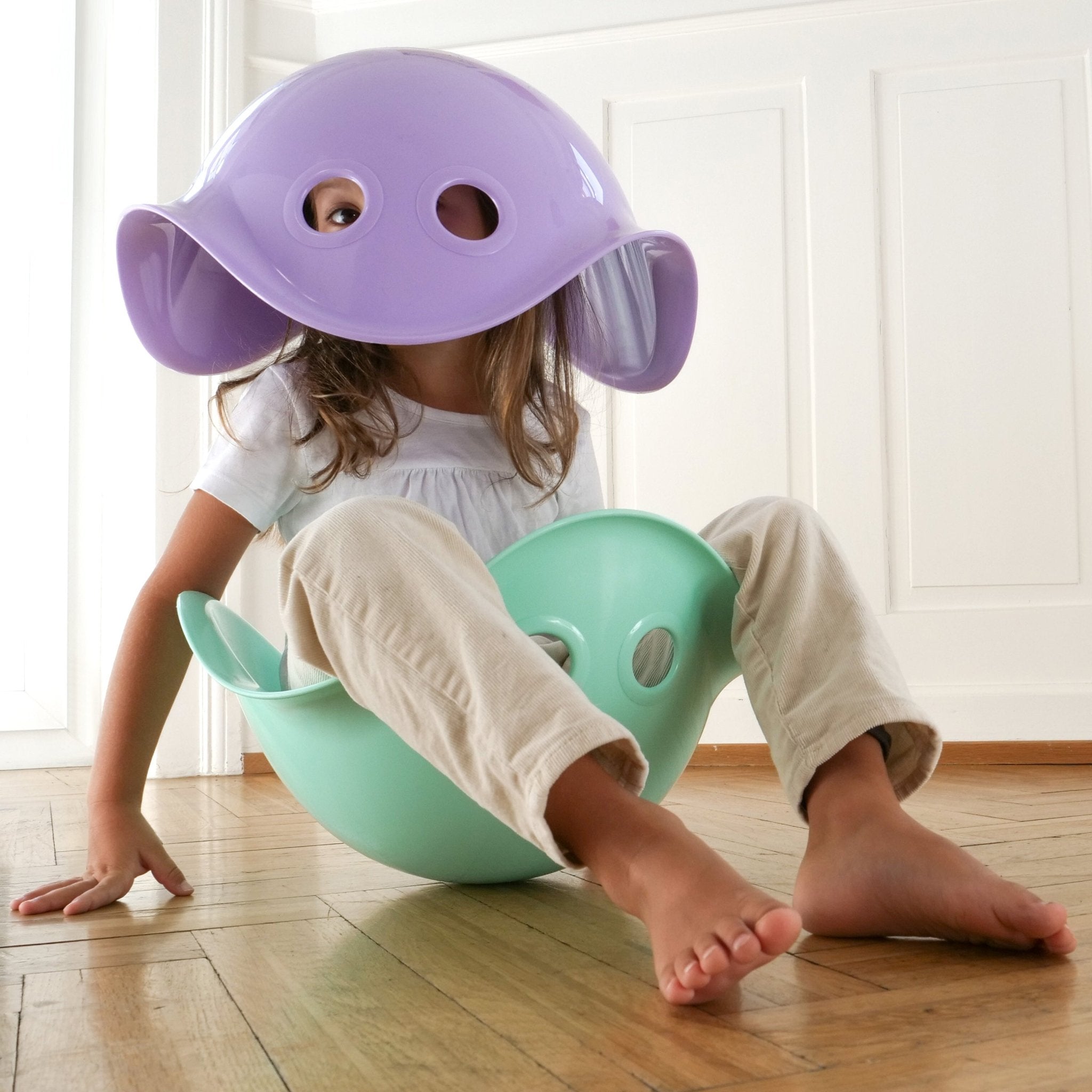 MOLUK Bilibo - Lilac - Rocking & Spinning Toy - Baby&More