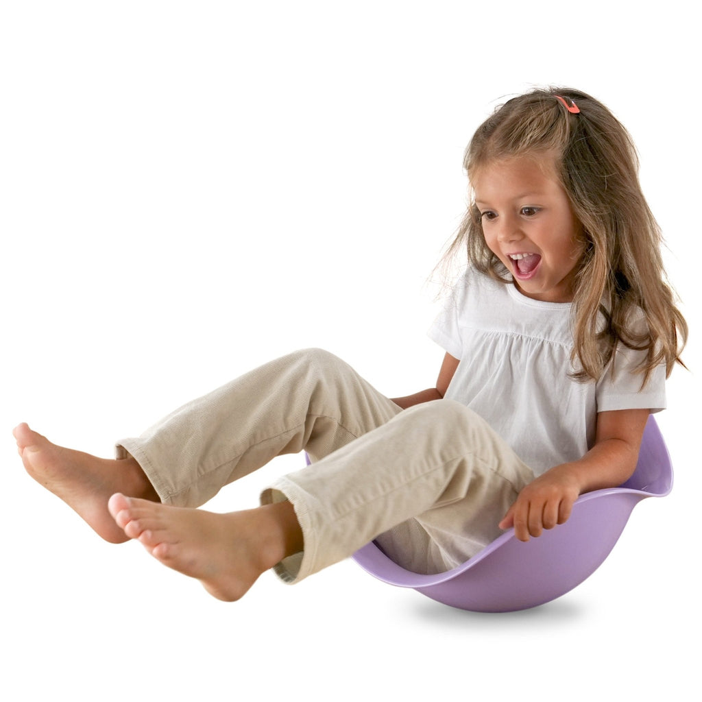 MOLUK Bilibo - Lilac - Rocking & Spinning Toy - Baby&More