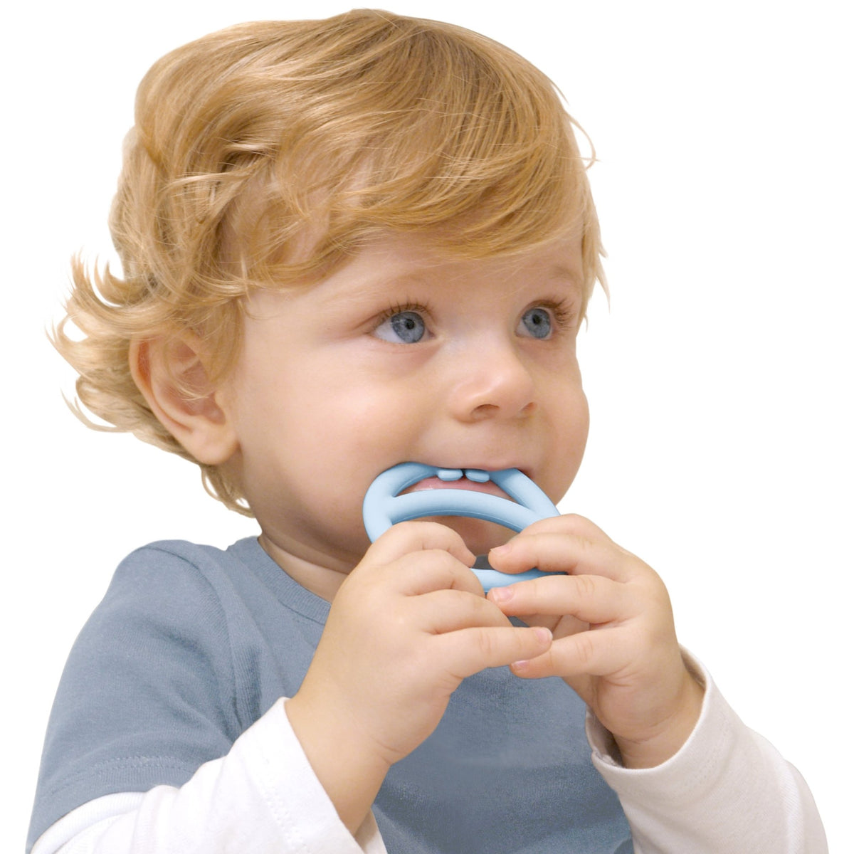 MOLUK Nigi, Nagi & Nogi Teether and Sensory Pastel Colour Set - Baby&More