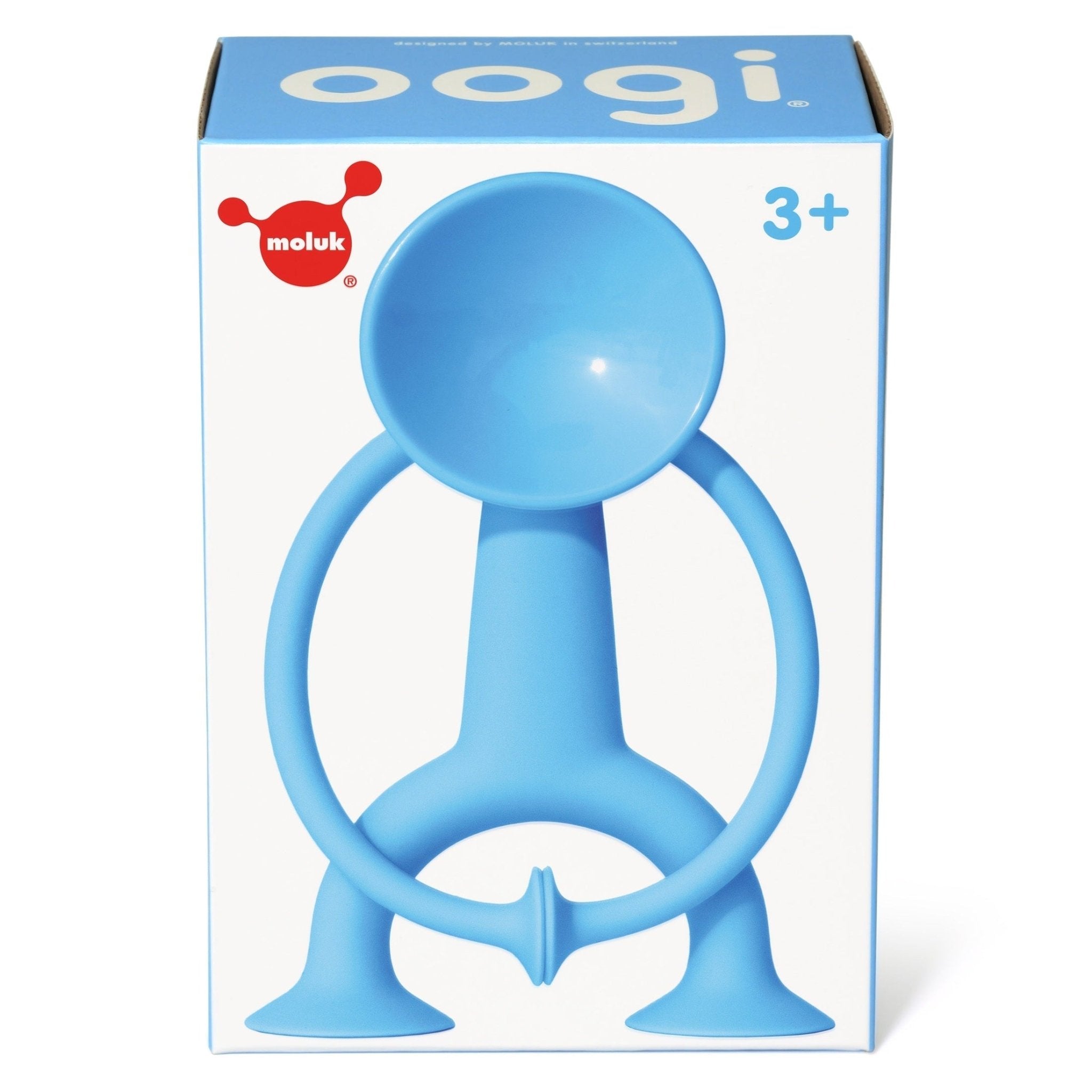 MOLUK Oogi Silicone Toy with Suction Arms & Legs - Blue - Baby&More