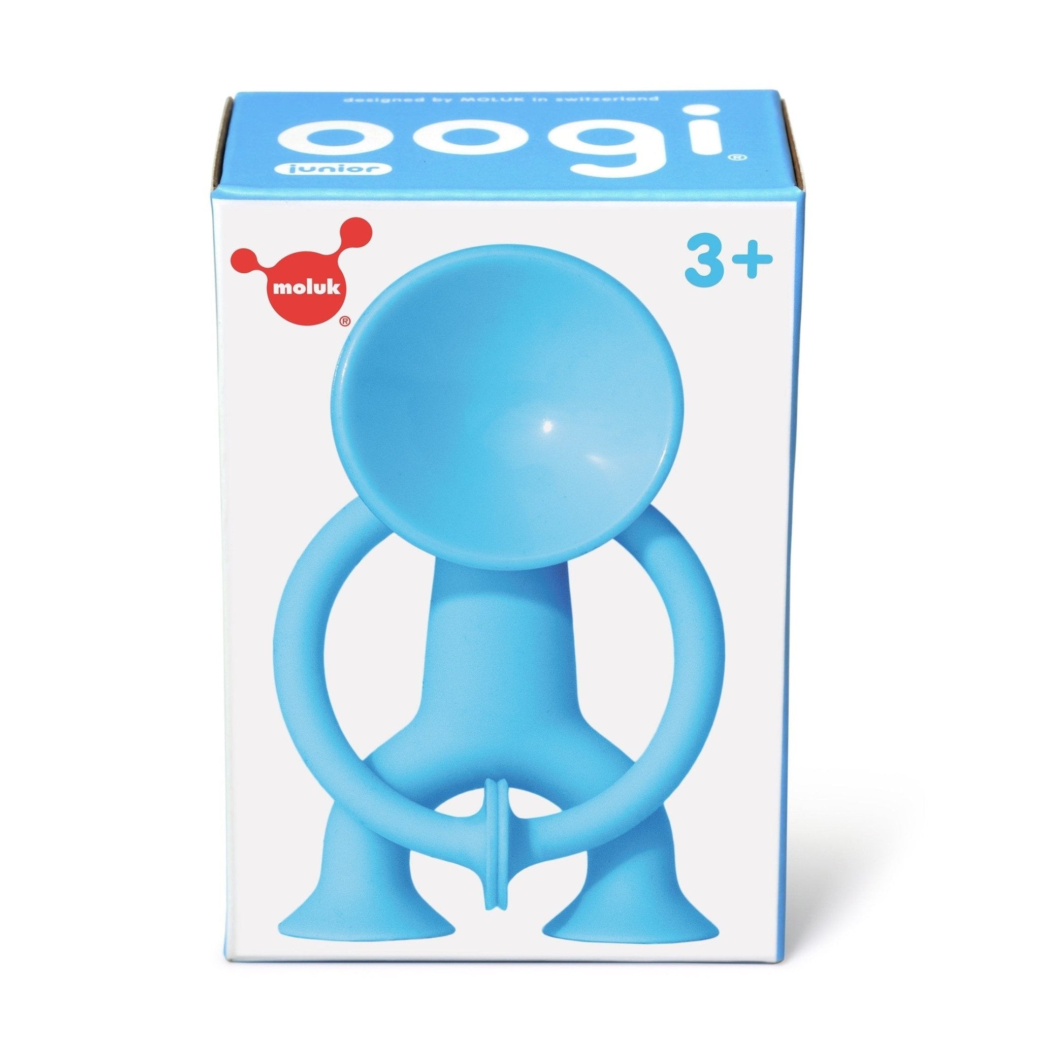 MOLUK Oogi Silicone Toy with Suction Arms & Legs - Junior - Blue - Baby&More
