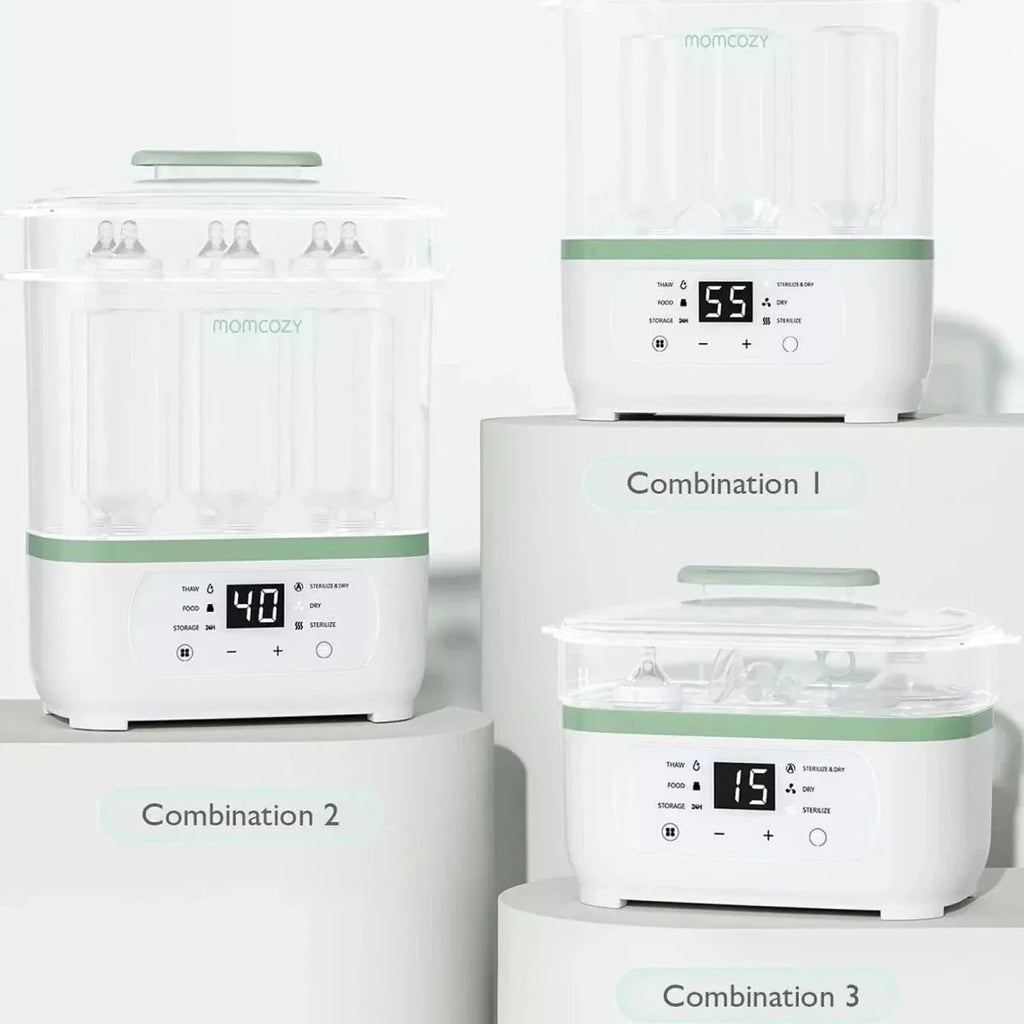 Momcozy 8-1 Bottle Steriliser & Dryer - Baby&More