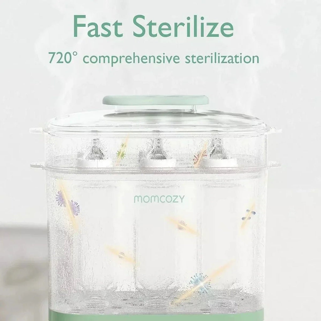 Momcozy 8-1 Bottle Steriliser & Dryer - Baby&More