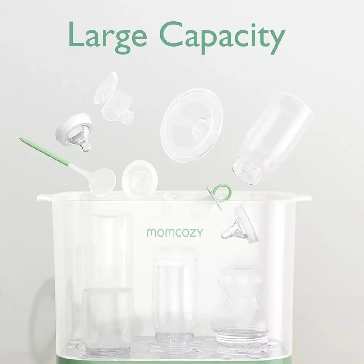 Momcozy 8-1 Bottle Steriliser & Dryer - Baby&More