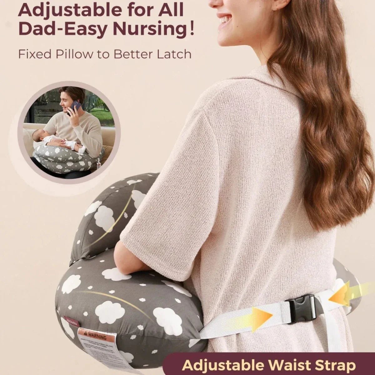 Momcozy Adjustable Nursing Pillow - Baby&More