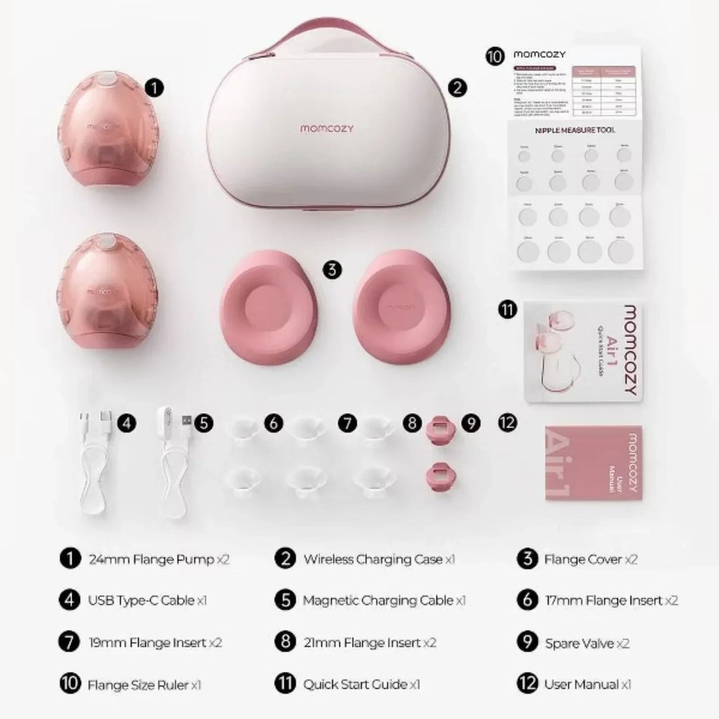 Momcozy Air 1 Ultra-Slim Double Breast Pump - Baby&More