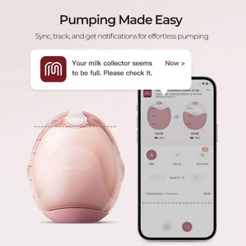 Momcozy Air 1 Ultra-Slim Double Breast Pump - Baby&More