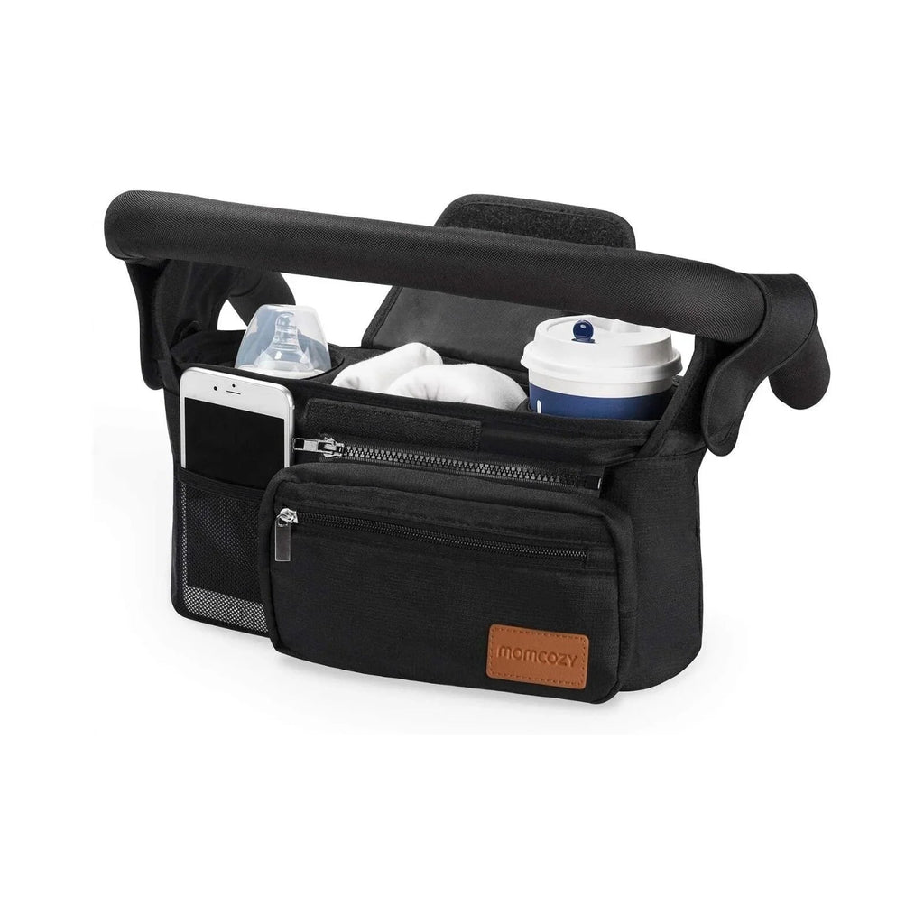 Momcozy All - in - One Stroller Organiser - Black - Baby&More