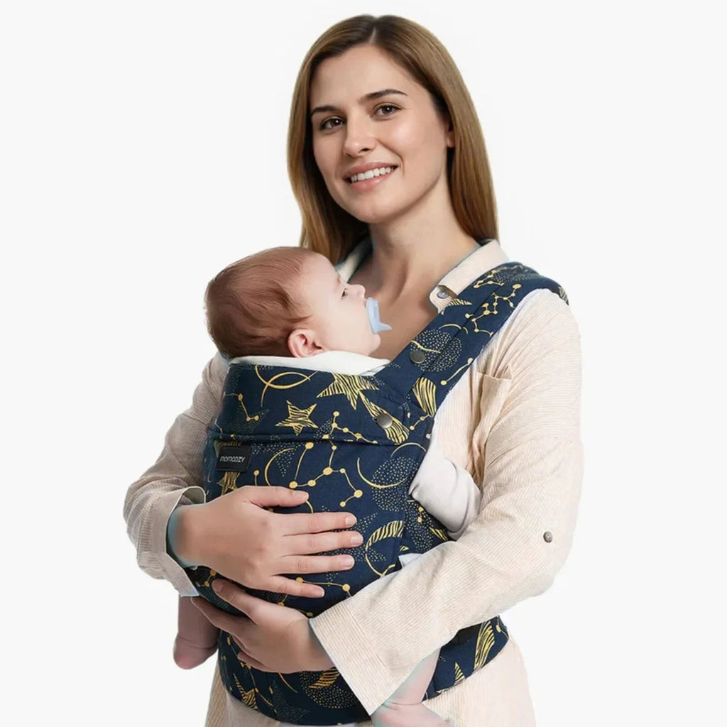 Momcozy Baby Carrier Newborn to Toddler Cotton - Starry Night - Baby&More