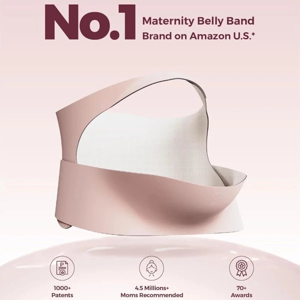 Momcozy Ergonest Maternity Belly Band - L - Black - Baby&More