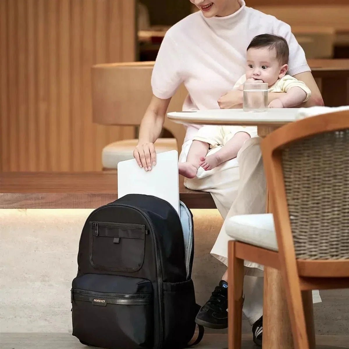 Momcozy GoEase Changing Bag - Black - Baby&More