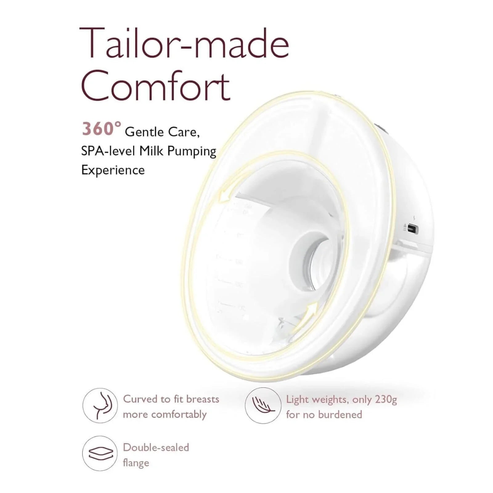 Momcozy M5 Double Wearable Electric Breast Pump - Baby&More