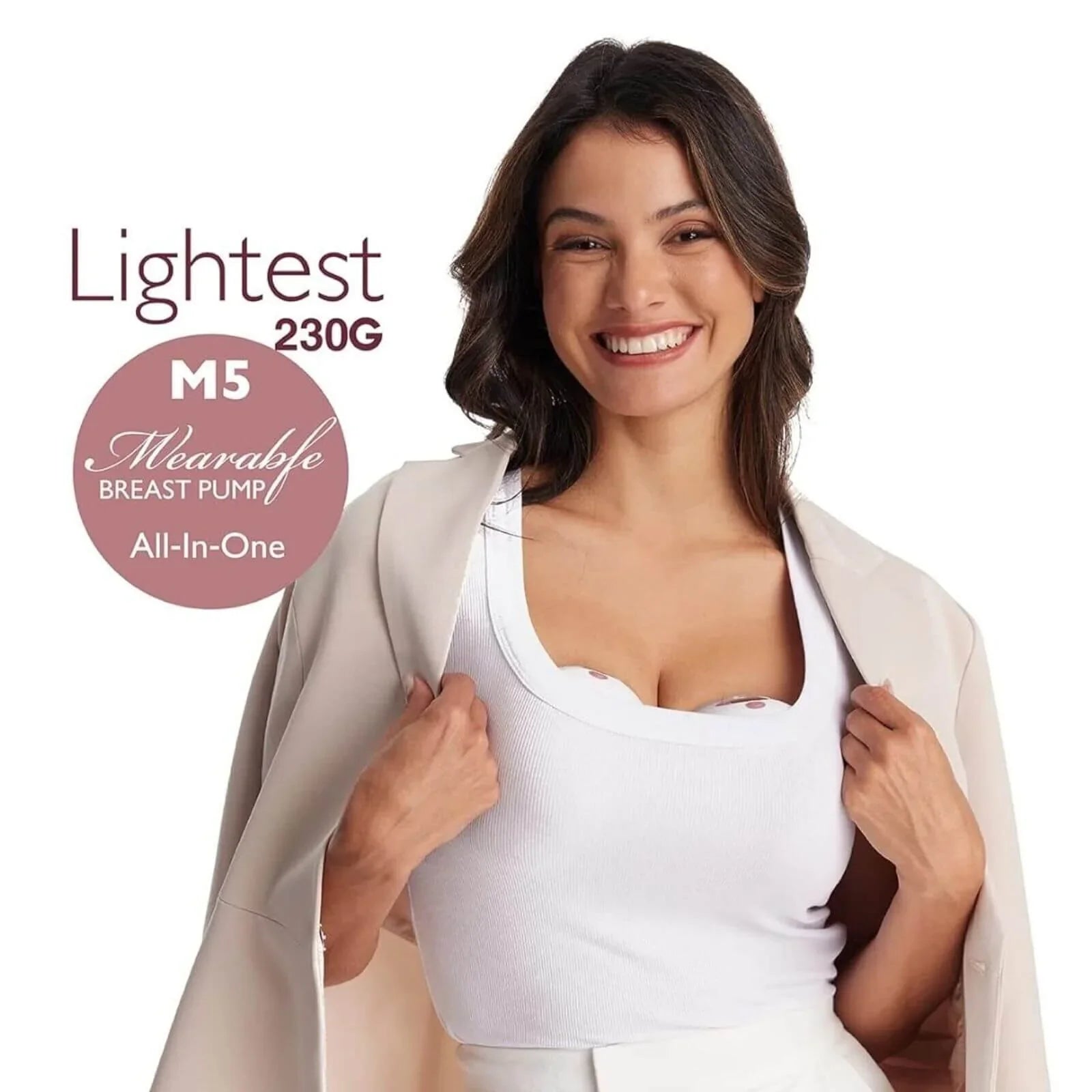 Momcozy M5 Wearable Electric Breast Pump - Baby&More