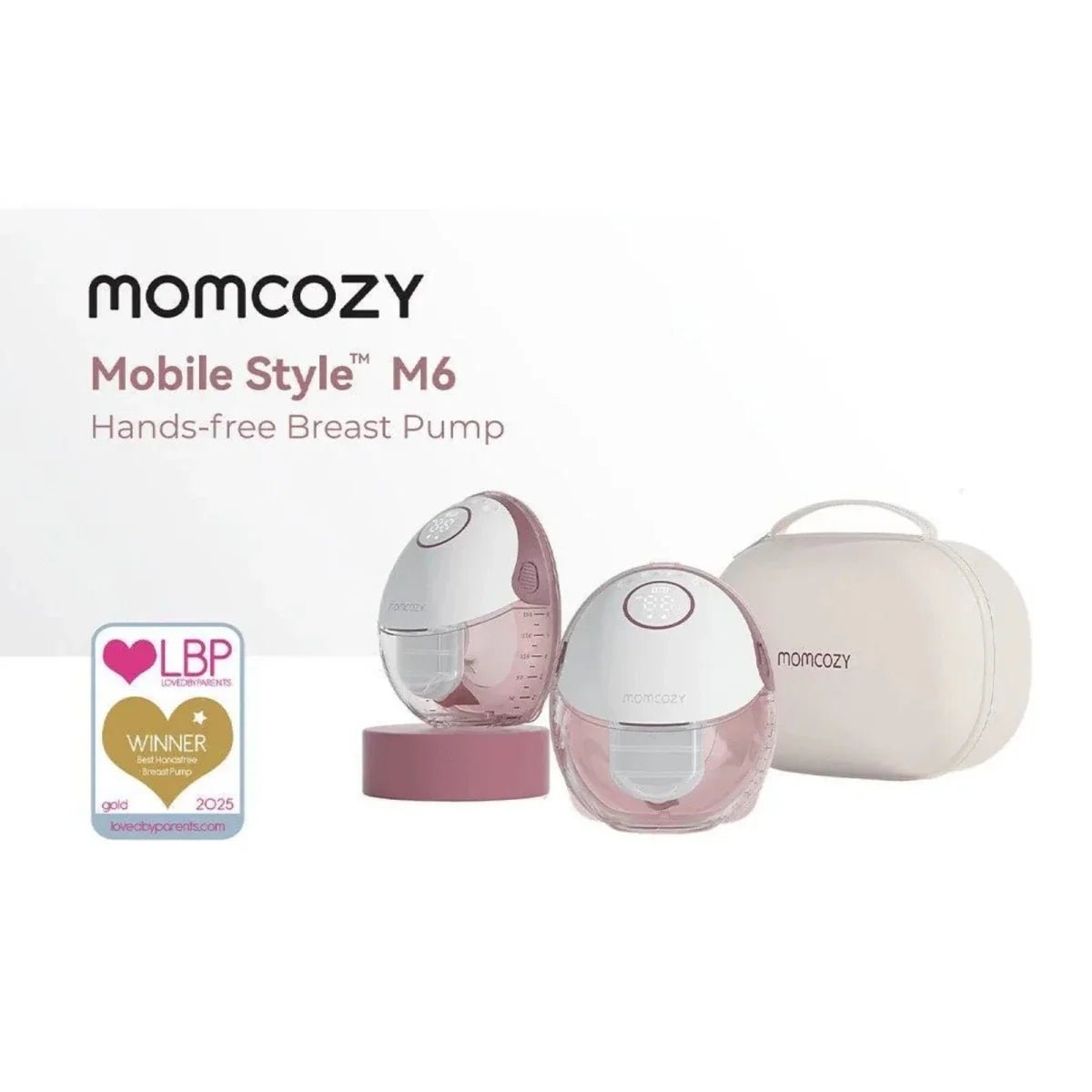 Momcozy M6 Mobile Style Double Wearable Electric Breast Pump - Baby&More