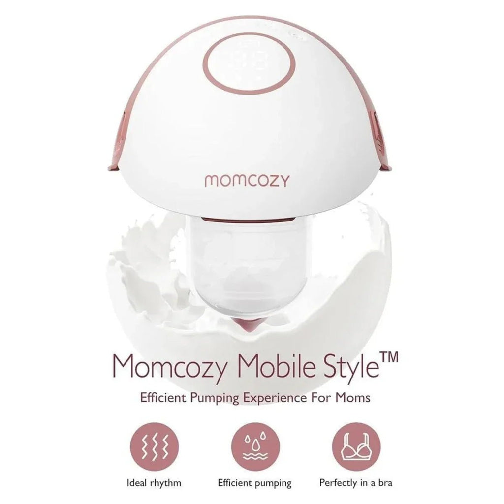 Momcozy M6 Mobile Style Double Wearable Electric Breast Pump - Baby&More