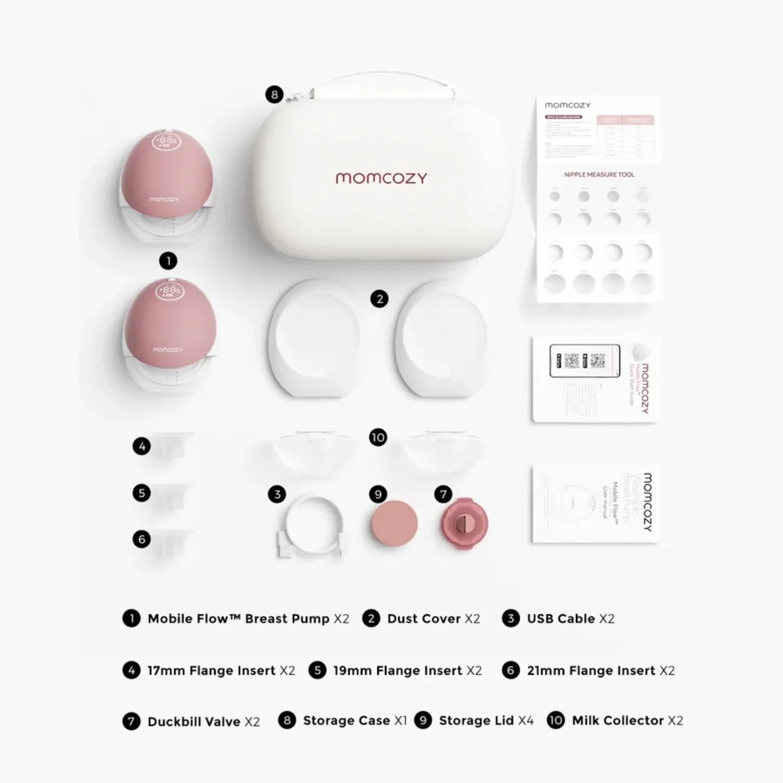 Momcozy M9 Mobile Flow Double Breast Pump - Baby&More