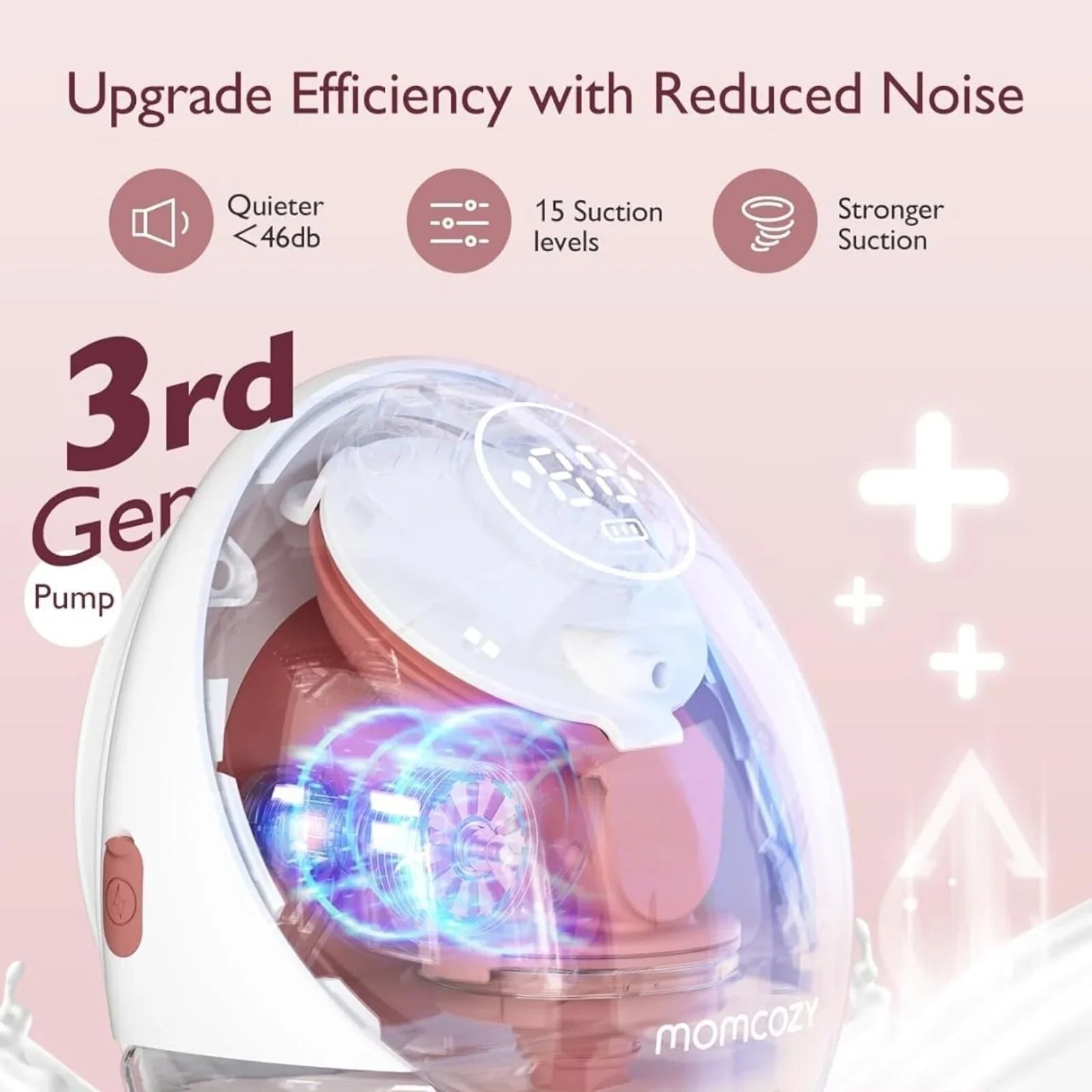 Momcozy M9 Mobile Flow Double Breast Pump - Baby&More