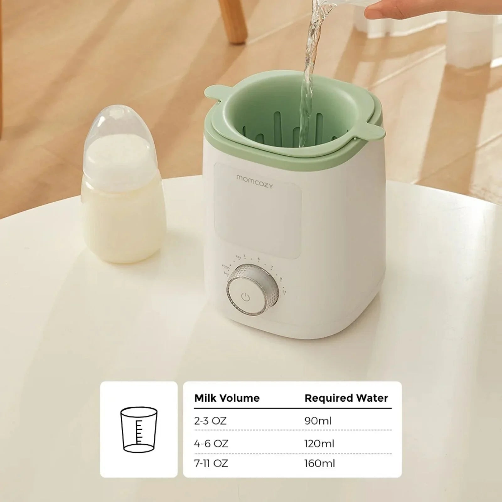 Momcozy Nutri Smart Analog Baby Bottle Warmer - Baby&More