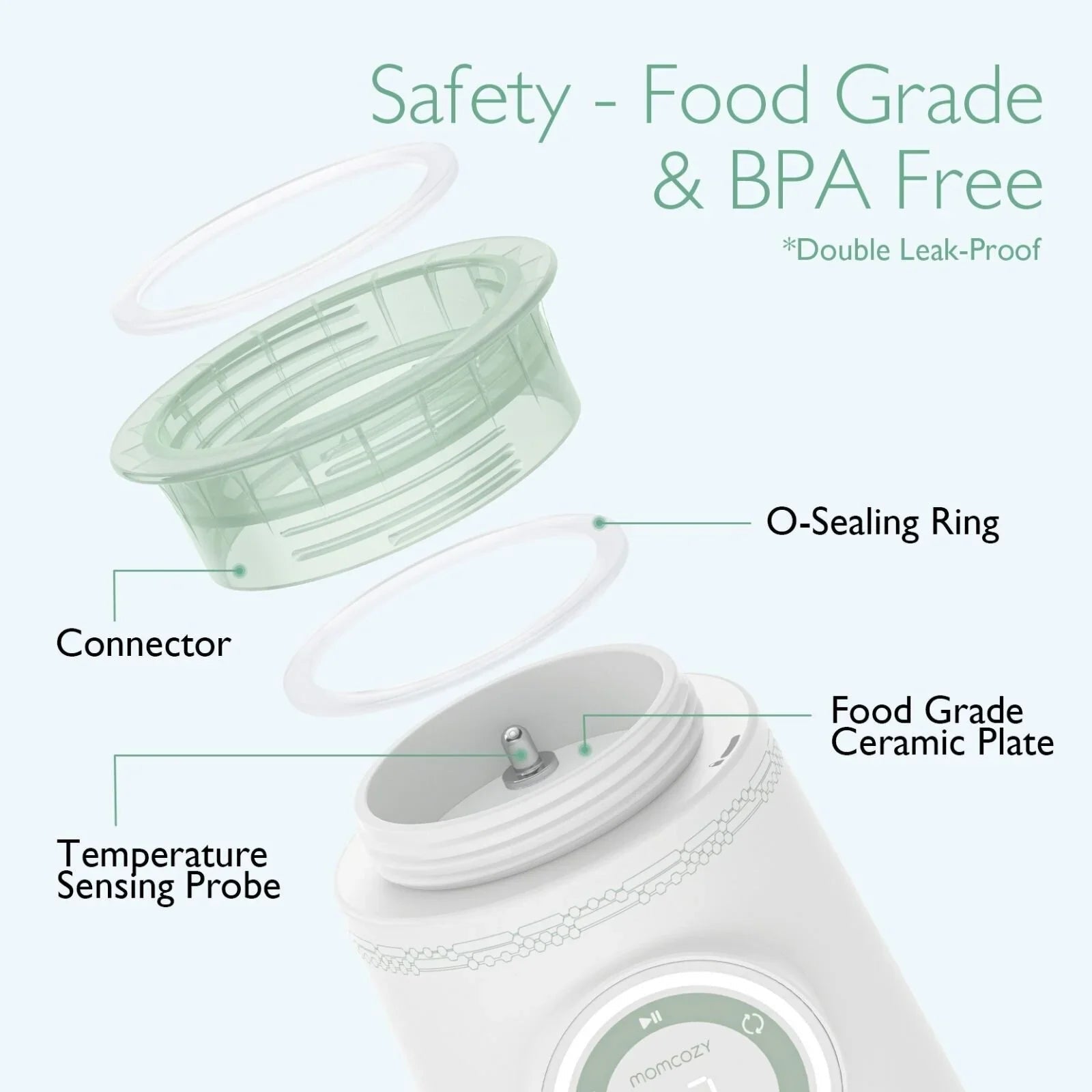 Momcozy Portable Bottle Warmer - Baby&More