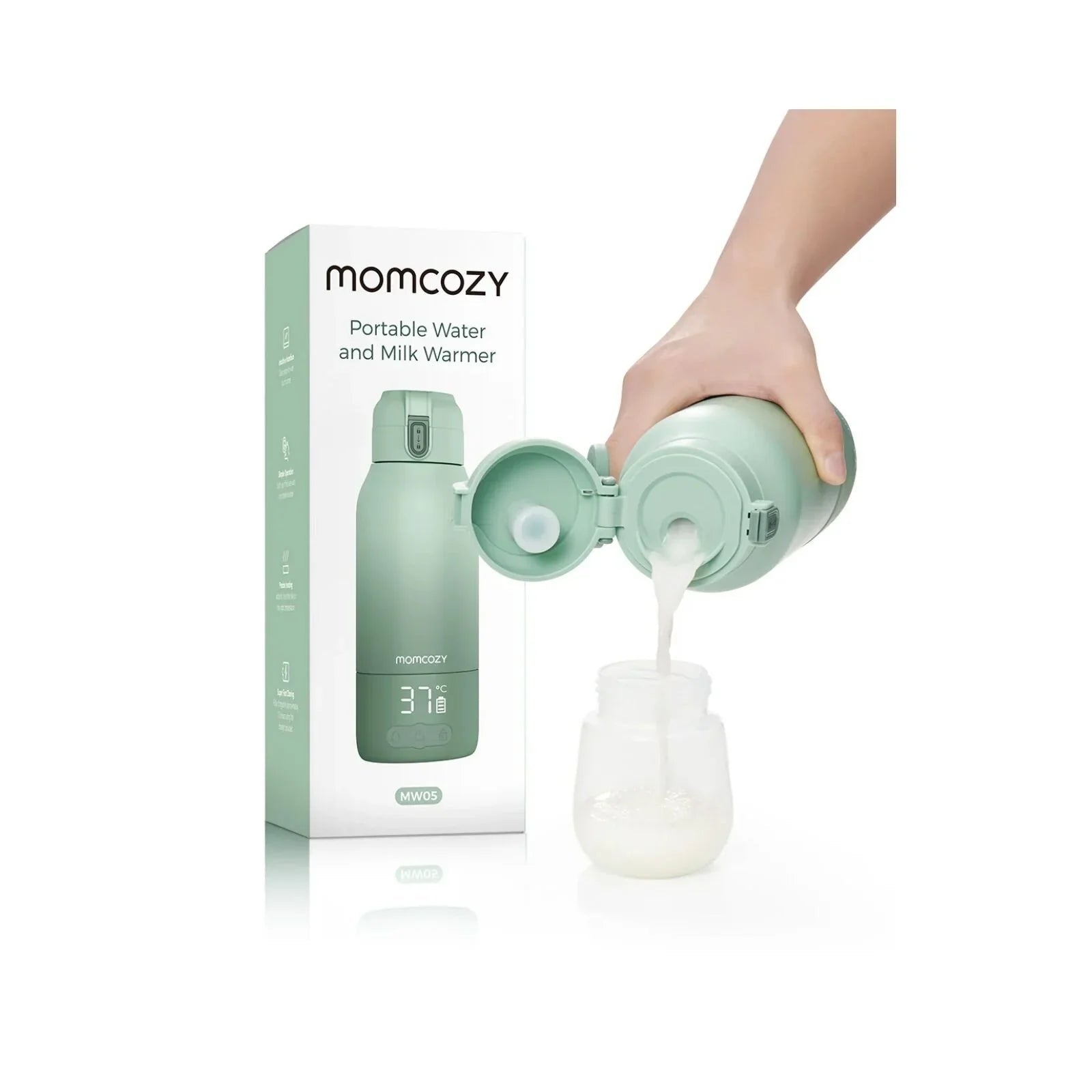 Momcozy Portable Milk Warmer for Travel - Baby&More