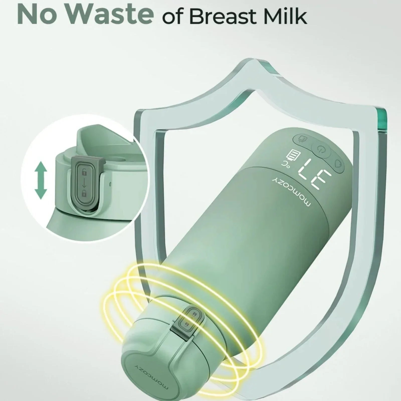 Momcozy Portable Milk Warmer for Travel - Baby&More